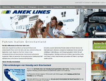 Tablet Screenshot of anek-lines.info